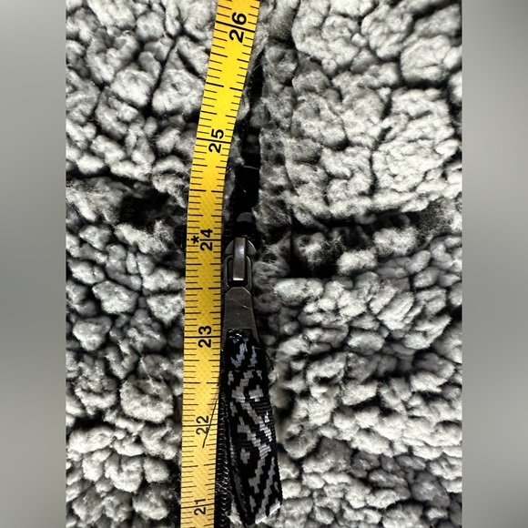 Relay for Life BOXERCRAFT fleece 1/4” zip pullover gray small teddy bear - Picture 8 of 16